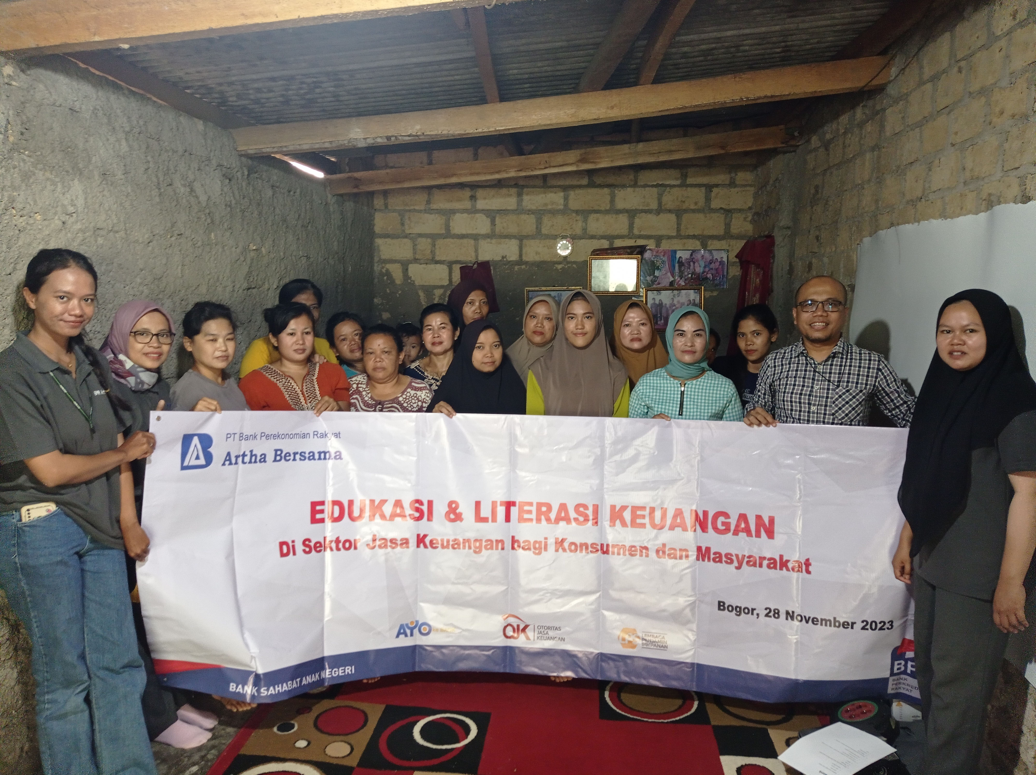 PT BPR ARTHA BERSAMA Tingkatkan Literasi Keuangan