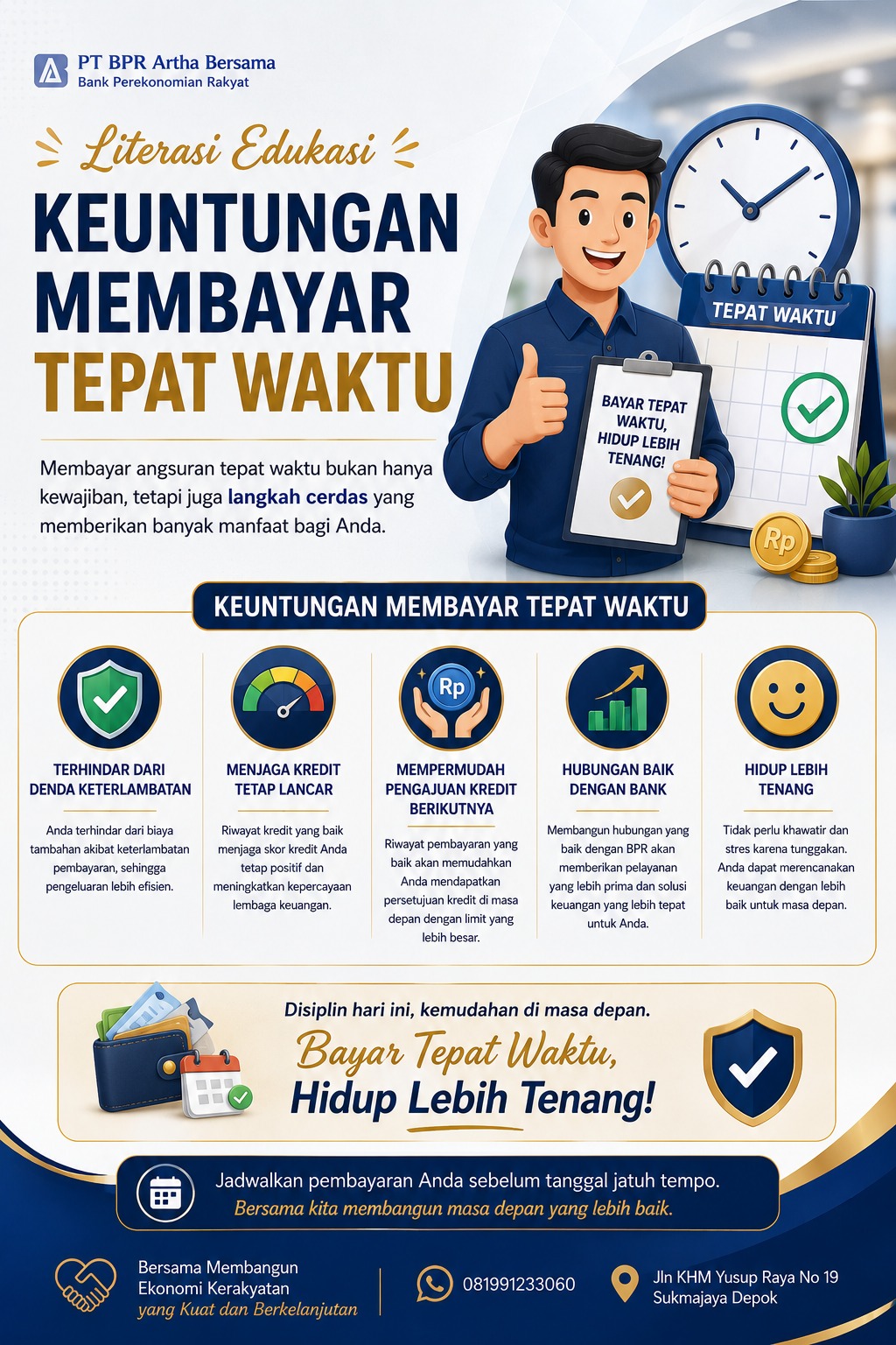 Keuntungan Membayar Tepat Waktu